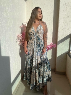 VESTIDO SEREIA - AZUL - loja online