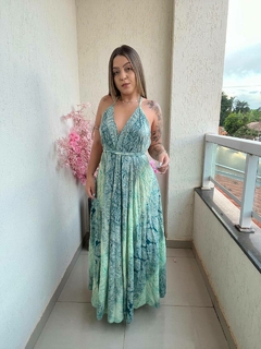 VESTIDO ARIEL - MIX VERDE - comprar online