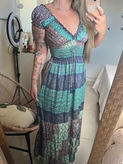 VESTIDO CARINA - AZUL - comprar online