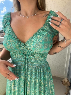 VESTIDO CARINA - VERDE - loja online