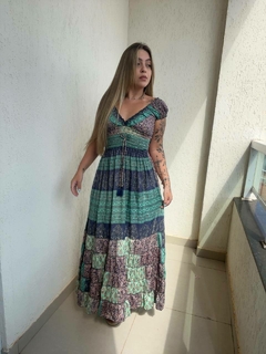 VESTIDO CARINA - AZUL - loja online