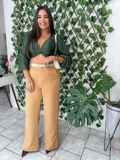 CALÇA SANTORINI - NUDE 0.2 - Bella's Closet