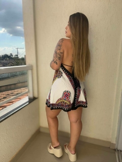 VESTIDO MANDALA CURTO - OFF