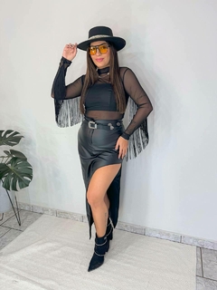 CONJ. LORENA - TOP & Blusa Tule na internet
