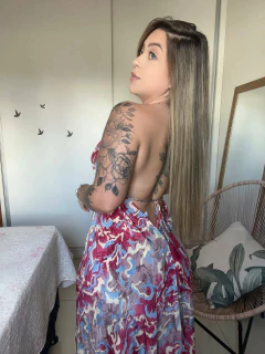 Imagem do VESTIDO SEREIA - VINHO/AZUL