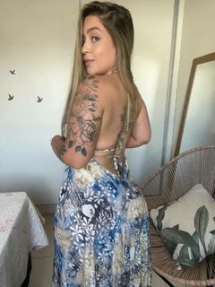 VESTIDO SEREIA - AZUL na internet