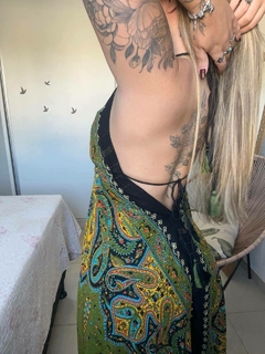 Imagem do VESTIDO MANDALA LONGO - VERDE