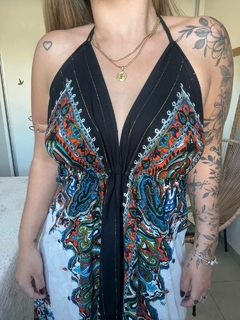 Imagem do VESTIDO MANDALA LONGO - OFF