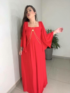 VESTIDO GABRIELA - VERMELHO - loja online