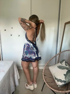 Imagem do VESTIDO MANDALA CURTO - OFF