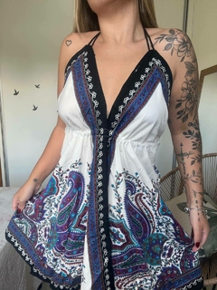 VESTIDO MANDALA CURTO - OFF - Bella's Closet