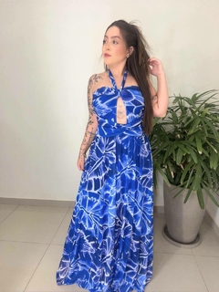 VESTIDO GIULIA - AZUL