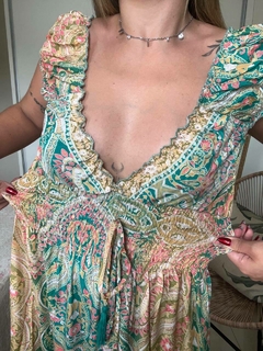 VESTIDO CARINA - VERDE - comprar online