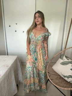 VESTIDO CARINA - VERDE - Bella's Closet