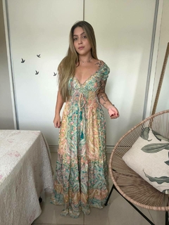 VESTIDO CARINA - VERDE - comprar online