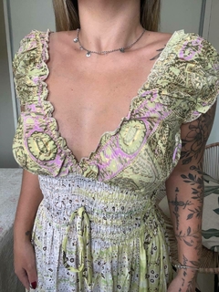VESTIDO CARINA - VERDE - Bella's Closet