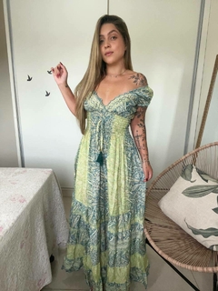 VESTIDO CARINA - VERDE - comprar online