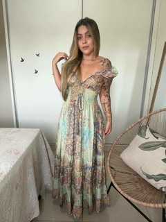 VESTIDO CARINA - VERDE - comprar online