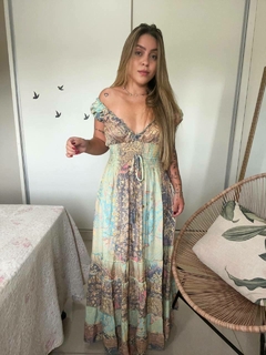 VESTIDO CARINA - VERDE - loja online