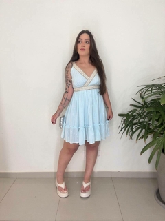 VESTIDO LUCY - AZUL - loja online