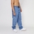 CALÇA CARGO JEANS A BANCA CULTURE AZUL - A Banca Store