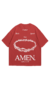 CAMISETA A BANCA AMEN VERMELHA