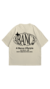 CAMISETA A BANCA BASIC ABOVE OFF WHITE