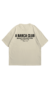 CAMISETA A BANCA BASIC EXCLUSIVELY MADE OFF WHITE LOGO PRETO