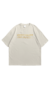 CAMISETA A BANCA 2025 GOALS OFF WHITE LOGO DOURADO - comprar online