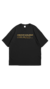 CAMISETA A BANCA 2025 GOALS PRETA LOGO DOURADO - comprar online