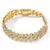 PULSEIRA CRAVEJADA PRONG 13mm DOURADA