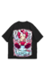 CAMISETA A BANCA KAWS CHRISTMAS PRETA E VERDE AGUA