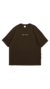 CAMISETA A BANCA CULTURE BASIC OVER MARROM - comprar online