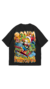 CAMISETA A BANCA RIQUINHO CHRISTMAS PRETA
