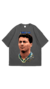 CAMISETA A BANCA ROMARIO FACE CINZA - comprar online
