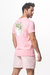 Camiseta Summer Coqueiros Rosa