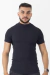 Camiseta Canelada Gola Alta Mr. Ocky