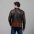 JAQUETA WOLVERINE COURO LEGITIMO - loja online