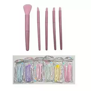 KIT C/ 05 PINCÉIS COLORIDOS LISO - comprar online