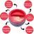 Pote de pó facial com texto explicativo sobre suas propriedades, como textura ultrafina e resistência à água.