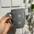 Caneca Porcelana Dots Cinza 295ml