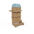 Exhibidor armable de pared con escalera chico - StandsDF
