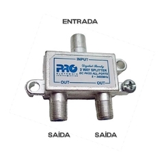 Divisor sinal 1/2 Vedado 5-2400 Mhz Satélite E Tv Digital - comprar online