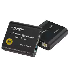 Extensor Hdmi 4k UltraHD Cabo de Rede Rj45 Com Sensor Ir e 2 Saidas