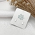 BRINCO LOSANGO BABY 5 X 8MM
