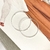 ARGOLA REDONDA FIO RED. - 5 CM