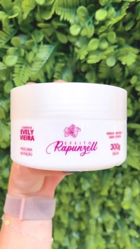Máscara Nutrição Efeito Rapunzel