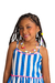 Conjunto Pompom Listrado Azul - comprar online