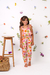 Macacão Camponesa - Peticolé - Roupa Infantil Estampada e Colorida para Meninas