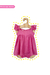 Bata + Calcinha Baby Liso Rosa